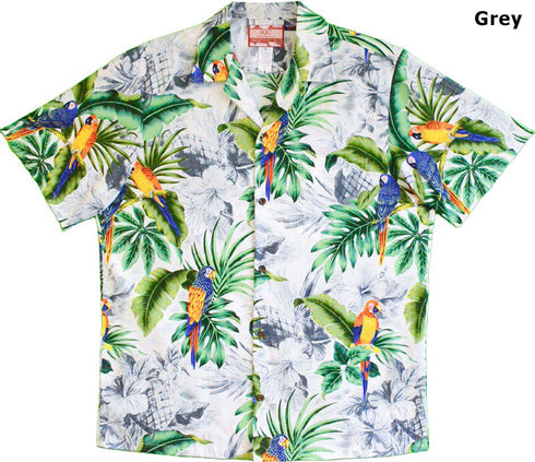 Resting Parrot Men's Hawaiian Shirt
